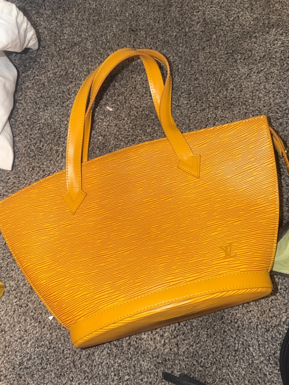 LOUIS VUITTON Epi Saint Jacques Hand Bag